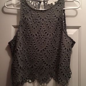 Two piece lace outfit